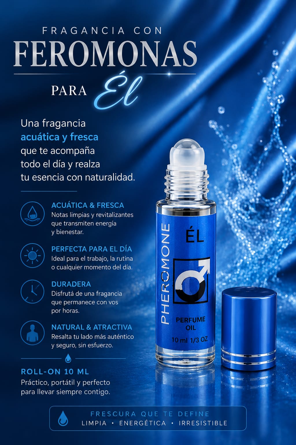 Feromona para Él Azul