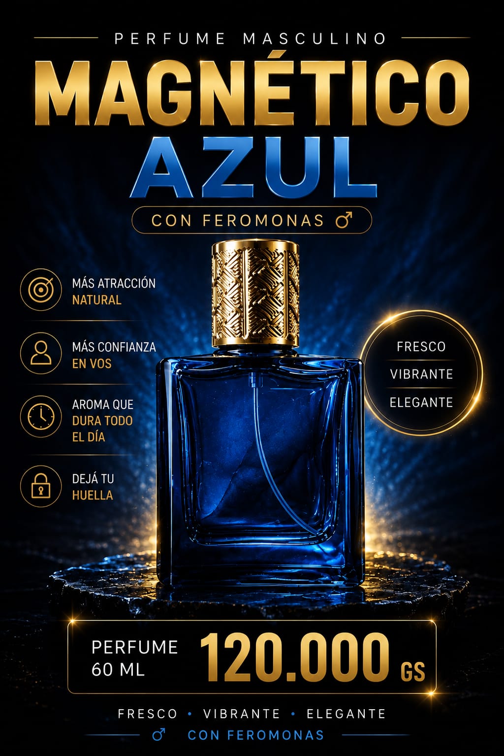 Magnético Azul